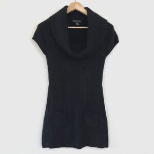 INC Short Sleeve Cowl Neck Sweater Dress